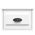 Table de chevet murale blanc 41,5x36x28 cm