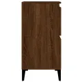 Buffet Chêne marron 60x35x70 cm Bois d'ingénierie