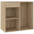 Armoire cosmétique Chêne sonoma 80x40x75 cm Bois d'ingénierie