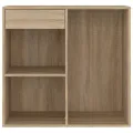 Armoire cosmétique Chêne sonoma 80x40x75 cm Bois d'ingénierie
