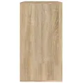 Armoire cosmétique Chêne sonoma 80x40x75 cm Bois d'ingénierie