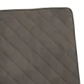 Chaise cantilever Gris clair Velours