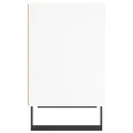 Tables de chevet 2 pcs blanc 40x30x50 cm bois d'ingénierie