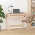 Bureau avec tiroirs 100x50x78 cm Bois massif de pin