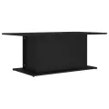 Table basse Noir 102x55,5x40 cm Aggloméré