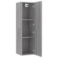 Meuble TV mural Sonoma gris 30,5x30x110 cm