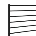 Tête de lit métal noir 100 cm