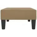 Repose-pied Cappuccino 78x56x32 cm Similicuir