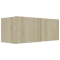 Ensemble de meubles TV 7 pcs Chêne sonoma Bois d'ingénierie