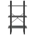 Étagère de rangement Gris 60x30x105 cm Bois de pin massif