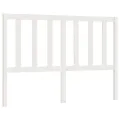 Tête de lit Blanc 166x4x100 cm Bois massif de pin