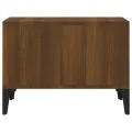Table basse Chêne marron 60x50x36,5 cm Bois d'ingénierie