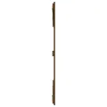 Tête de lit murale Marron miel 185x3x110 cm Bois massif de pin