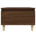Tables d'appoint 2 pcs Chêne marron 50x46x35 cm Bois ingénierie