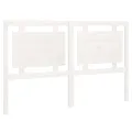 Tête de lit Blanc 155,5x4x100 cm Bois massif de pin