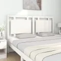 Tête de lit Blanc 155,5x4x100 cm Bois massif de pin
