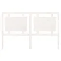Tête de lit Blanc 155,5x4x100 cm Bois massif de pin