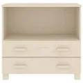 Buffet HAMAR Marron miel 85x35x80 cm Bois massif de pin