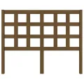 Tête de lit Marron miel 125,5x4x100 cm Bois massif de pin