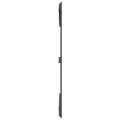 Tête de lit murale Gris 146,5x3x110 cm Bois massif de pin