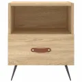 Tables de chevet 2 pcs chêne sonoma 40x35x47,5 cm