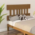 Tête de lit Marron miel 203,5x3x81 cm Bois massif de pin
