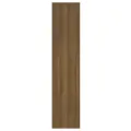 Bibliothèque/Cloison Chêne marron 60x30x135cm Bois d'ingénierie