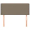 Tête de lit Taupe 90x5x78/88 cm Tissu