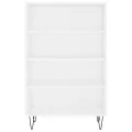 Buffet haut blanc 57x35x90 cm bois d'ingénierie