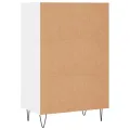 Buffet haut blanc 57x35x90 cm bois d'ingénierie