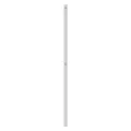 Tête de lit métal blanc 160 cm