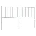 Tête de lit métal blanc 160 cm