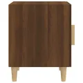 Table de chevet Chêne marron Bois d'ingénierie