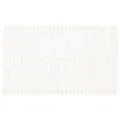 Tête de lit murale Blanc 185x3x110 cm Bois massif de pin