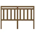 Tête de lit Marron miel 166x4x100 cm Bois massif de pin