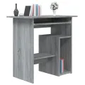 Bureau Sonoma gris 80x45x74 cm Bois d'ingénierie