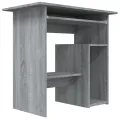 Bureau Sonoma gris 80x45x74 cm Bois d'ingénierie