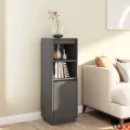 Buffet Gris 37x34x110 cm Bois massif de pin