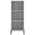 Buffet sonoma gris 34,5x32,5x90 cm bois d'ingénierie
