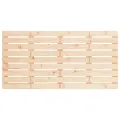 Tête de lit murale 146x3x63 cm Bois massif de pin