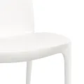Chaises de jardin lot de 2 blanc 50x46x80 cm polypropylène
