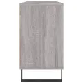 Armoire salle de bain sonoma gris 80x33x60 cm bois d'ingénierie
