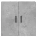 Armoire murale gris béton 60x31x60 cm bois d'ingénierie