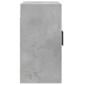 Armoire murale gris béton 60x31x60 cm bois d'ingénierie