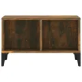 Table basse Chêne fumé 60x50x36,5 cm Bois d'ingénierie