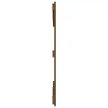Tête de lit murale Marron miel 147x3x90 cm Bois massif de pin
