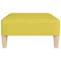 Repose-pied Vert 78x56x32 cm Tissu