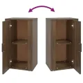 Buffet Chêne marron 40x33x70 cm Bois d'ingénierie