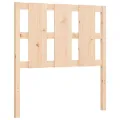Cadre de lit avec tête de lit 90x190 cm bois massif