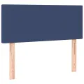 Tête de lit à LED Bleu 80x5x78/88 cm Tissu